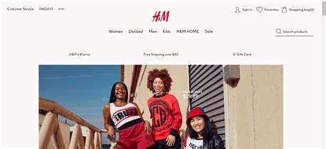 hm shop online